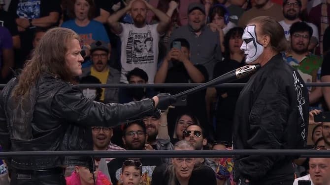 Chris Jericho And Sting Finally Came Face-To-Face On AEW DYNAMITE; Could A Match Be In The Works?