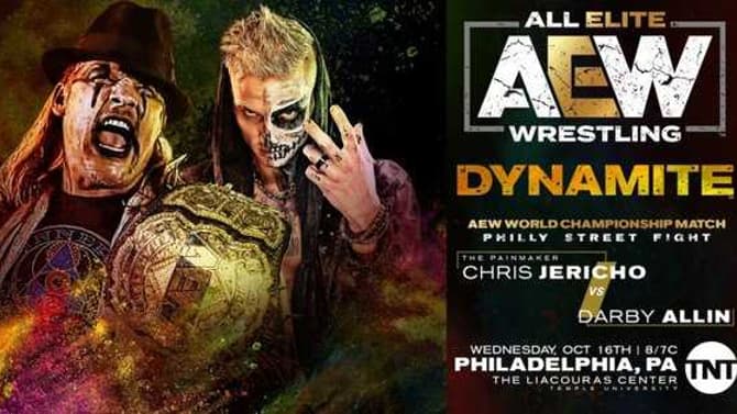 Chris Jericho Defeats Darby Allin - Who Wrestled With Both Hands Taped Behind His Back - On AEW DYNAMITE