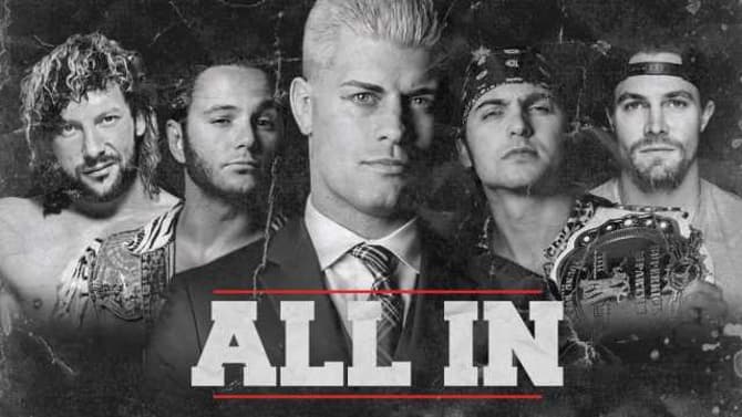 Cody Rhodes & The Young Bucks Set A Date For Their ALL IN PPV; Kenny Omega, Stephen Amell & More Confirmed