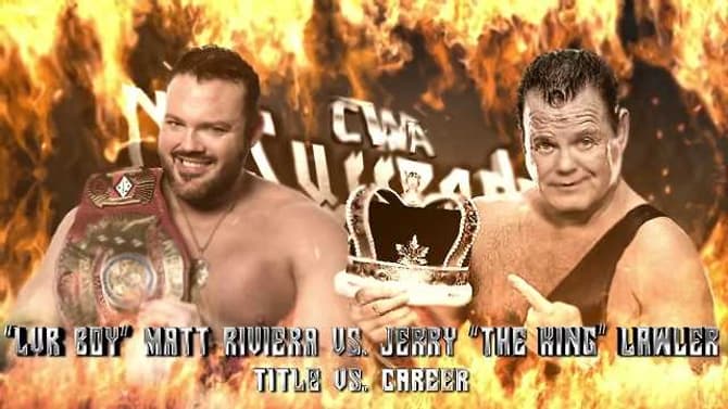 CWA NO SURRENDER: REWIND Features Highlights From Jerry Lawler Vs. Matt Riviera's Title Vs. Career Match