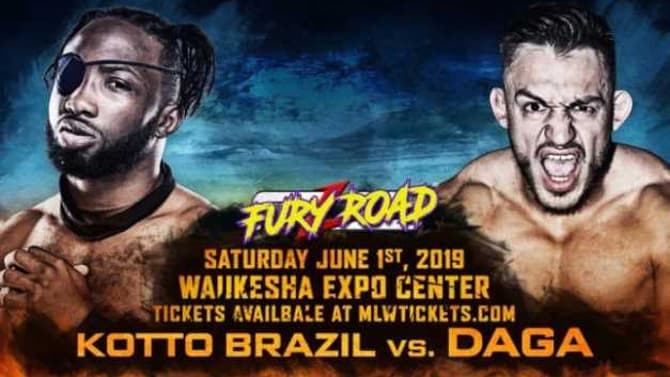 Daga Is Set To Face Kotto Brazil During The MLW FURY ROAD Tapings