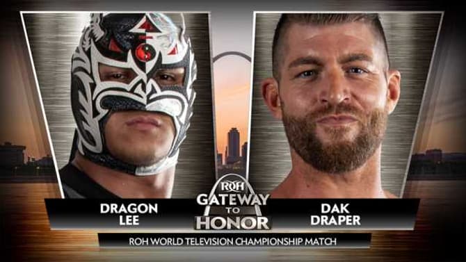 Dak Draper Will Challenge Dragon Lee For The ROH World Television Championship At GATEWAY TO HONOR