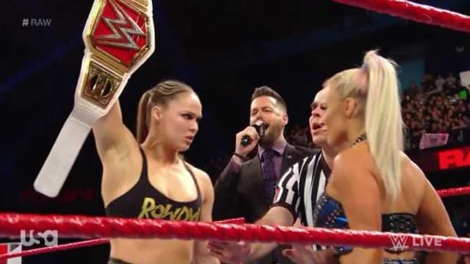 Dana Brooke Taps Out To RAW Women's Champion Ronda Rousey In Under A Minute