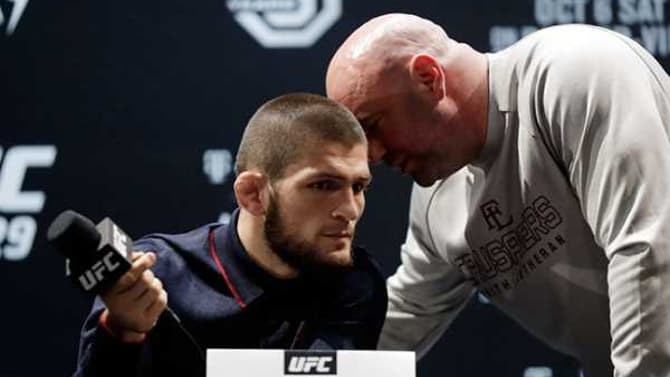 Dana White Says That He's Open To Making A Fight Between Khabib Nurmagomedov And Georges St-Pierre