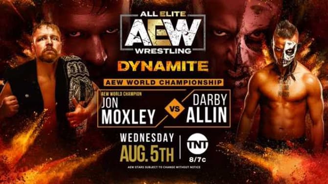 Darby Allin Vs. Jon Moxley For The AEW Championship And More Announced For Next Week's DYNAMITE