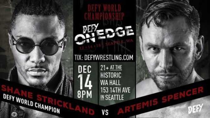 DEFY World Champion Shane Strickland Loses His Title At The DEFY ON EDGE Show