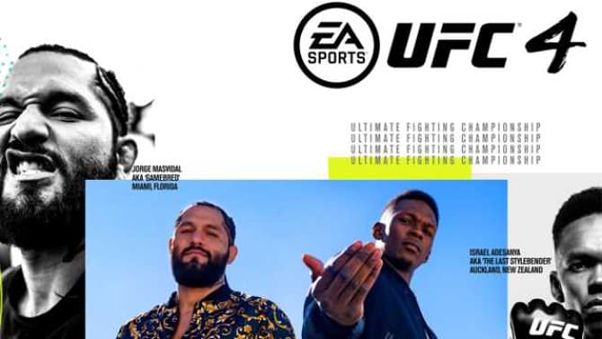 EA SPORTS UFC 4 Video Game Announced With Cover Stars Jorge Masvidal And Israel Adesanya