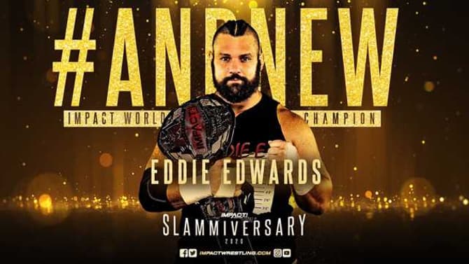 Eddie Edwards Finally Wins The IMPACT World Championship Again At SLAMMIVERSARY