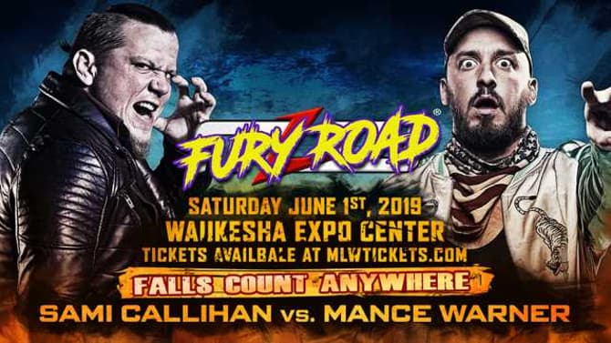 Falls Count Anywhere Match Between Sami Callihan And Mance Warner Set For The MLW: FURY ROAD Tapings