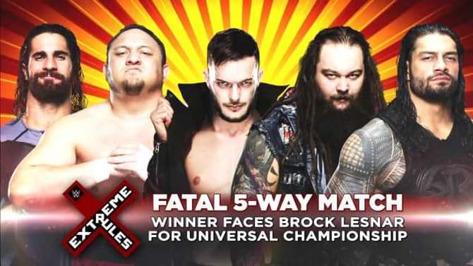 Fatal 5-Way Universal Championship Number #1 Contender Match Set For WWE EXTREME RULES