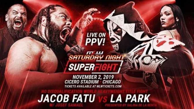 Finalized Match Card For MLW's SATURDAY NIGHT SUPERFIGHT PPV