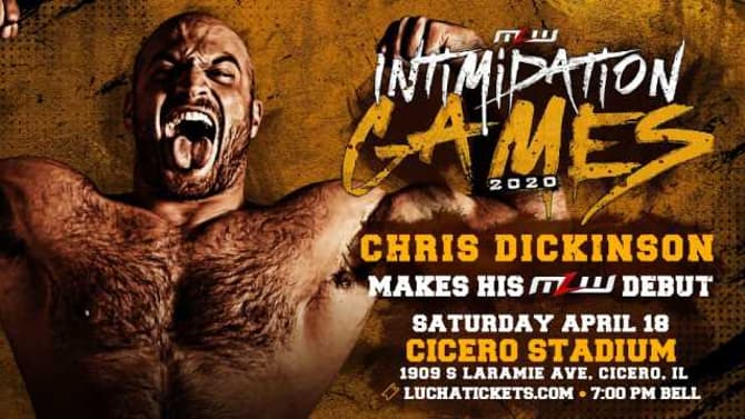 Former AIW Intense Champion Chris Dickinson Will Make His Debut With MLW At INTIMIDATION GAMES