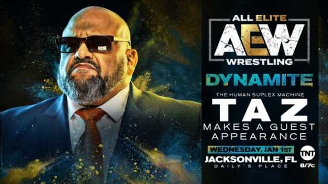 Former ECW World Champion Taz Announced For AEW DYNAMITE This Wednesday