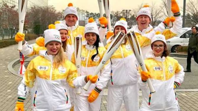 Former UFC Strawweight Champion Joanna Jedrzejczyk Carries Olympic Torch