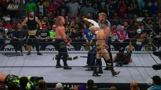 Former WWE Superstar And Current MMA Fighter Jake Hager Makes His AEW Debut On DYNAMITE