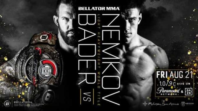 Here's The Finalized Line-Up For Tonight's BELLATOR 244 Event