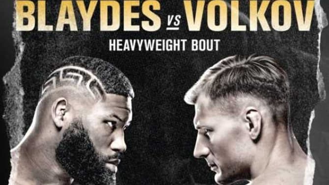 Here's The Finalized Line-Up For UFC FIGHT NIGHT: CURTIS BLAYDES VS. ALEXANDER VOLKOV