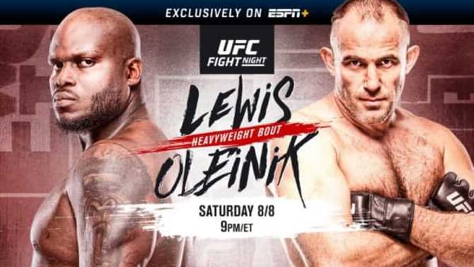 Here's The Finalized Line-Up For UFC FIGHT NIGHT: DERRICK LEWIS VS. OMARI AKHMEDOV