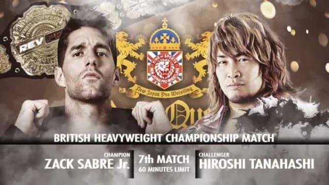 Hiroshi Tanahashi Captures the RevPro British Heavyweight Championship At NJPW's ROYAL QUEST Show