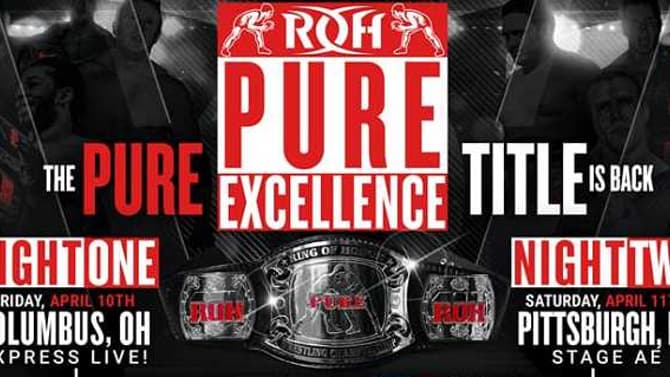 HonorClub Members Will Have Early Access To RING OF HONOR: PURE EXCELLENCE Tomorrow