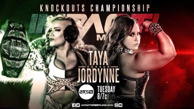 IMPACT Confirms The Knockouts Championship Match Between Taya Valkyrie And Jordynne Grace