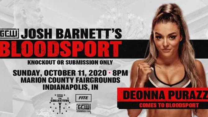 IMPACT Knockouts Champion Deonna Purrazzo Is Confirmed For Next Month's BLOODSPORT Event