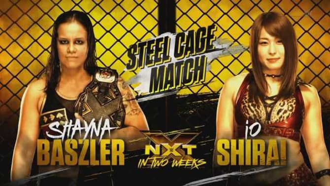 Io Shirai Will Get Another Shot At Shayna Baszler's NXT Women's Championship In A Steel Cage Match