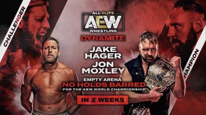 Jake Hager Will Face Jon Moxley In A No Holds Barred Match For The AEW Championship In Two Weeks