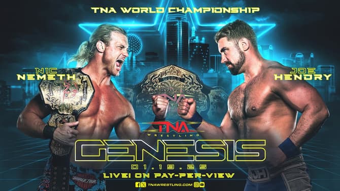 Joe Hendry Challenges Nic Nemeth For The TNA World Title On Tonight's GENESIS Pay-Per-View