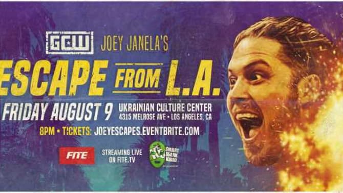 Joey Janela And GAME CHANGER WRESTLING Announce The ESCAPE FROM LA Event In August