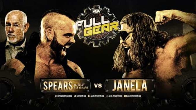 Joey Janela Vs. Shawn Spears Officially Added To AEW's FULL GEAR PPV