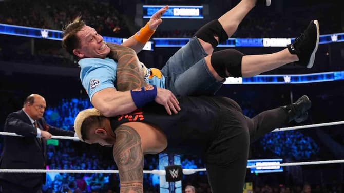 John Cena Sets First WWE Singles Match Since WRESTLEMANIA But Takes A Beating From His Opponent On SMACKDOWN