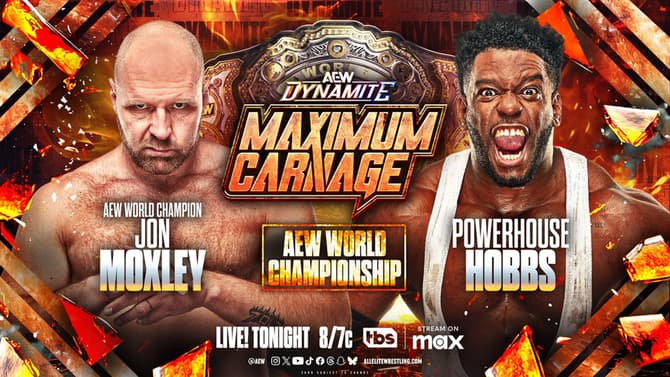 Jon Moxley Will Defend The AEW World Title On Tonight's MAXIMUM CARNAGE Special