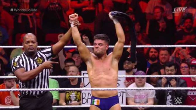 Jordan Devlin Wins Fatal 4 -Way Match At WORLDS COLLIDE To Become New NXT Cruiserweight Champion