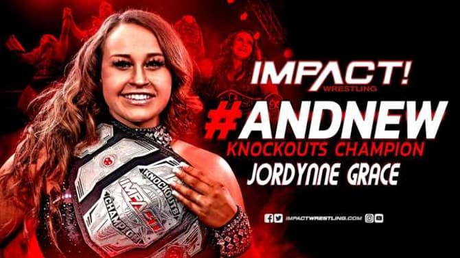 Jordynne Grace Ends Taya Valkyrie's Record-Breaking Reign As Knockouts Champion On IMPACT