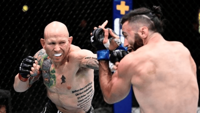 Josh Emmett Beats Shane Burgos In Technical Slugfest At UFC FIGHT NIGHT