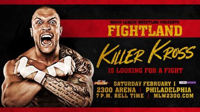 Killer Kross Announced For MAJOR LEAGUE WRESTLING's FIGHTLAND Television Tapings