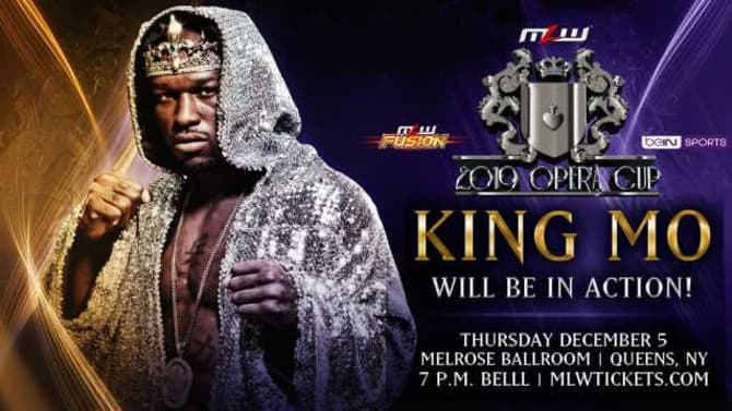 King Mo Will Make His In-Ring Debut During MLW's 2019 OPERA CUP Tournament