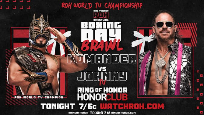 Komander Will Defend The ROH World Television Title On The Fallout Episode Of RING OF HONOR