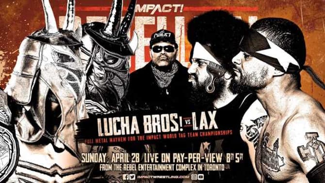 LAX And The Lucha Brothers Will Fight In A Full Metal Mayhem Match At REBELLION