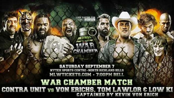 Low Ki Has Been Added To The Team Of Tom Lawlor & The Von Erich's For The MLW War Chamber Match