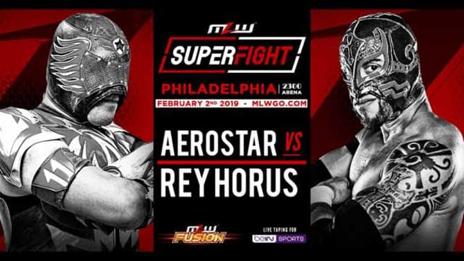 MAJOR LEAGUE WRESTLING Announces That Aerostar Will Make His Debut Against Rey Horus At SUPERFIGHT CARD