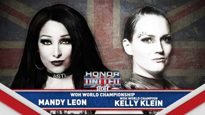 Mandy Leon Will Challenge Kelly Klein For The Women of Honor World Title During The HONOR UNITED UK Tour