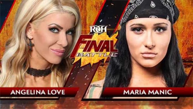 Maria Manic And Angelina Love Will Clash At RING OF HONOR's FINAL BATTLE PPV