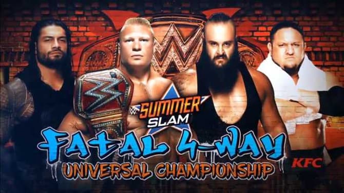 Massive Fatal Four-Way Universal Championship Match Set For WWE SUMMERSLAM Next Month