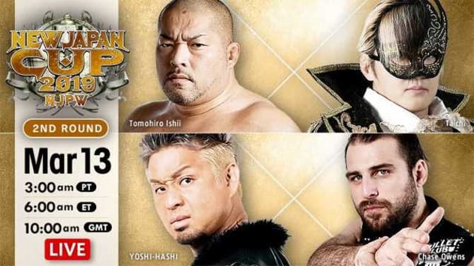 Match Results For Night 5 Of The 2019 NEW JAPAN CUP Tournament