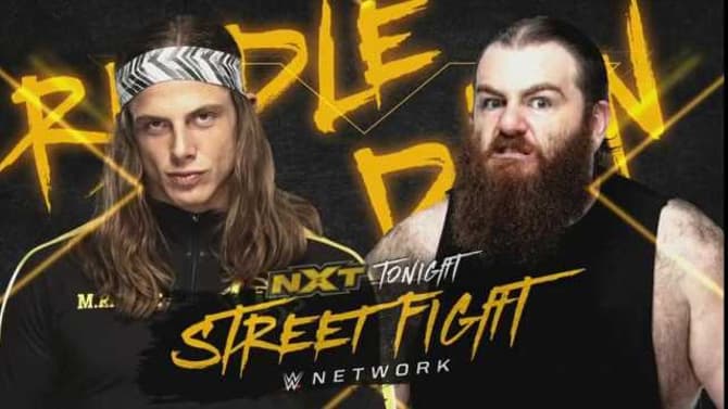 Matt Riddle Will Face Killian Dain In Another Street Fight Next Week On NXT With A Title Shot On The Line