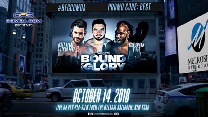 Matt Sydal and Ethan Page vs. Rich Swann & A Mystery Partner Is Official At BOUND FOR GLORY