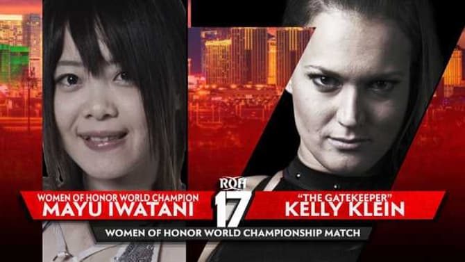 Mayu Iwatani Will Defend The Women Of Honor Title Against Kelly Klein At The 17th ANNIVERSARY SHOW