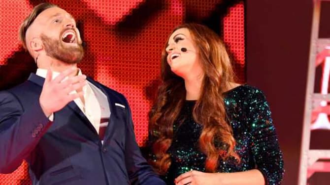 Mike Bennett And Maria Kanellis Made Their Surprise Debut At WWE MONEY IN THE BANK Last Night